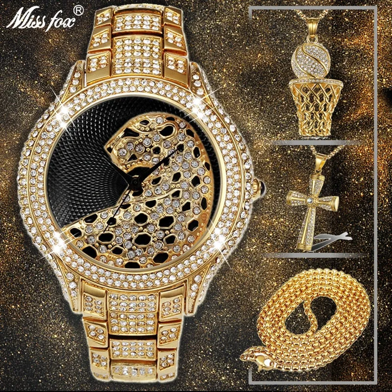AAA Cubic Zirconia Leopard Luxury Brand