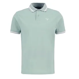 Barbour Ferrybridge Lightweight Tailored Fit Polo Shirt Pale Apple