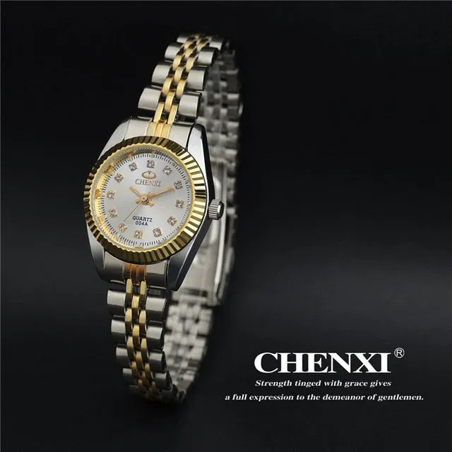 Brand CHENXI Rhinestone Woman Wristwatch Luxury Top Brand