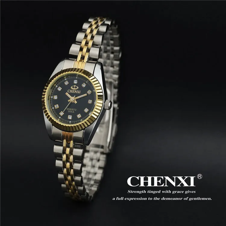 Brand CHENXI Rhinestone Woman Wristwatch Luxury Top Brand