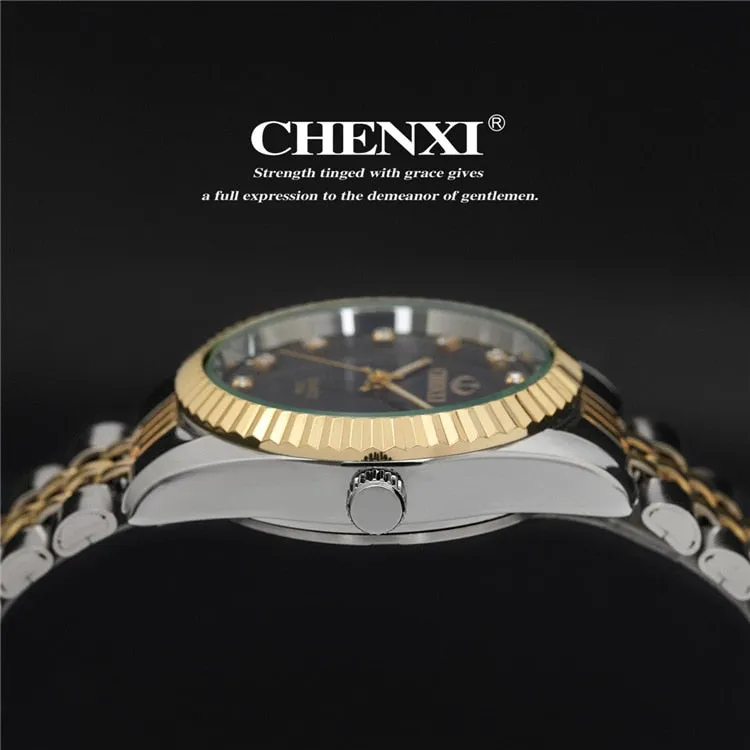 Brand CHENXI Rhinestone Woman Wristwatch Luxury Top Brand