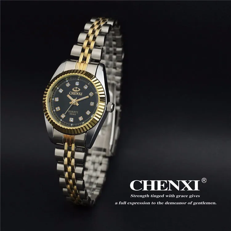 Brand CHENXI Rhinestone Woman Wristwatch Luxury Top Brand