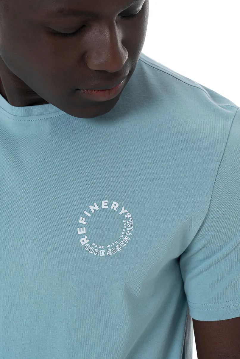 Branded T-Shirt _ 151839 _ Blue