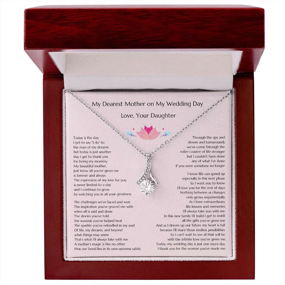 Bride Gift to Mother, Gift for MoB, Daughter To Mom Gift, Alluring Beauty, Gift to Mother of the Bride, Gift from Bride to Mom, Mother Gift