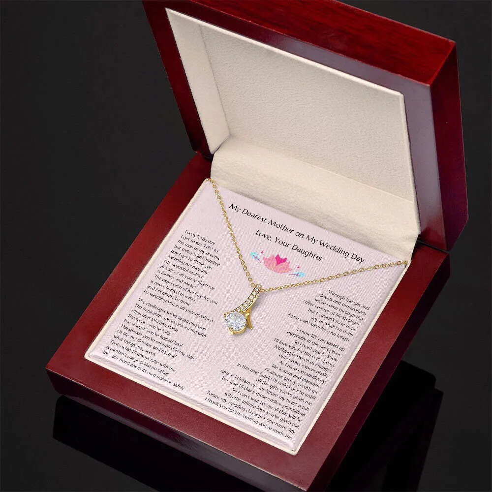 Bride Gift to Mother, Gift for MoB, Daughter To Mom Gift, Alluring Beauty, Gift to Mother of the Bride, Gift from Bride to Mom, Mother Gift