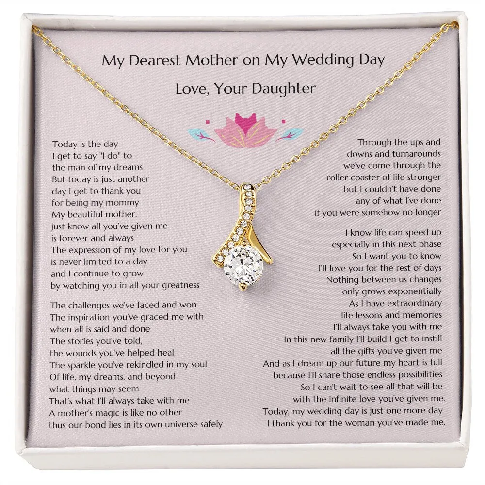 Bride Gift to Mother, Gift for MoB, Daughter To Mom Gift, Alluring Beauty, Gift to Mother of the Bride, Gift from Bride to Mom, Mother Gift