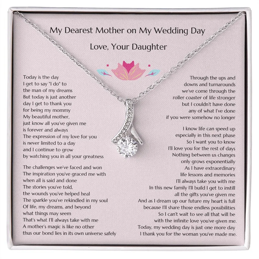 Bride Gift to Mother, Gift for MoB, Daughter To Mom Gift, Alluring Beauty, Gift to Mother of the Bride, Gift from Bride to Mom, Mother Gift