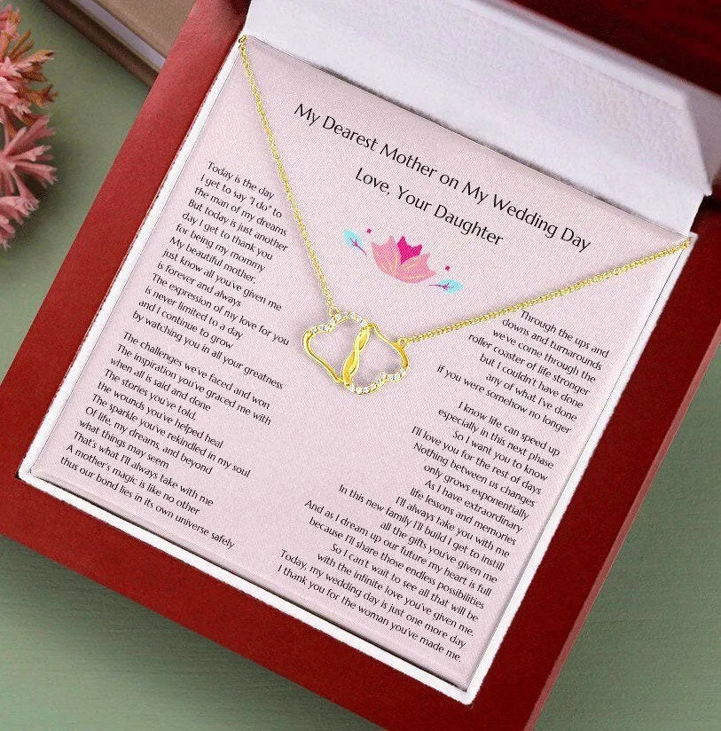 Bride Gift to Mother, Gift for MoB, Daughter To Mom Gift, Everlasting Love, Gift to Mother of the Bride, Gift from Bride to Mom, Mother Gift
