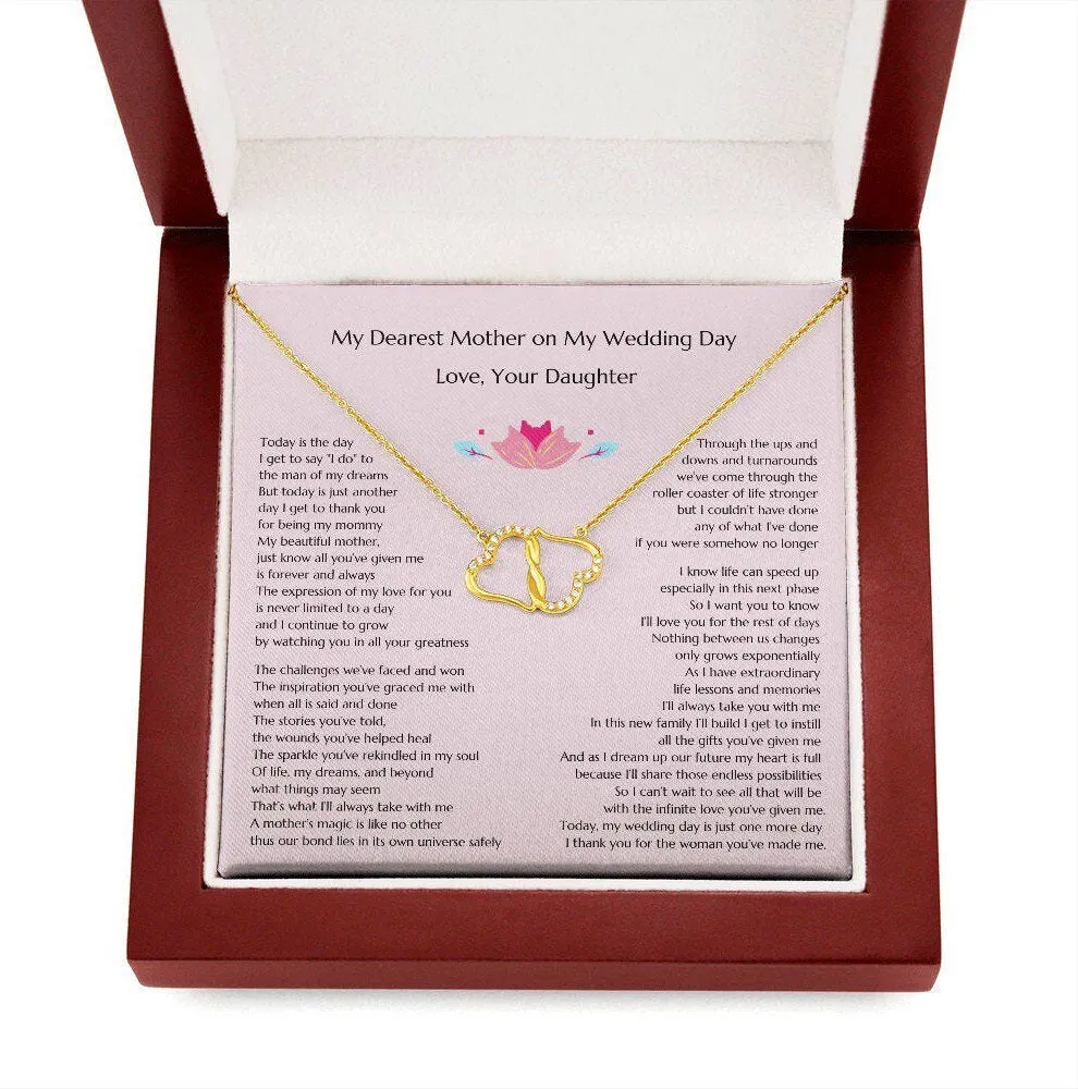 Bride Gift to Mother, Gift for MoB, Daughter To Mom Gift, Everlasting Love, Gift to Mother of the Bride, Gift from Bride to Mom, Mother Gift