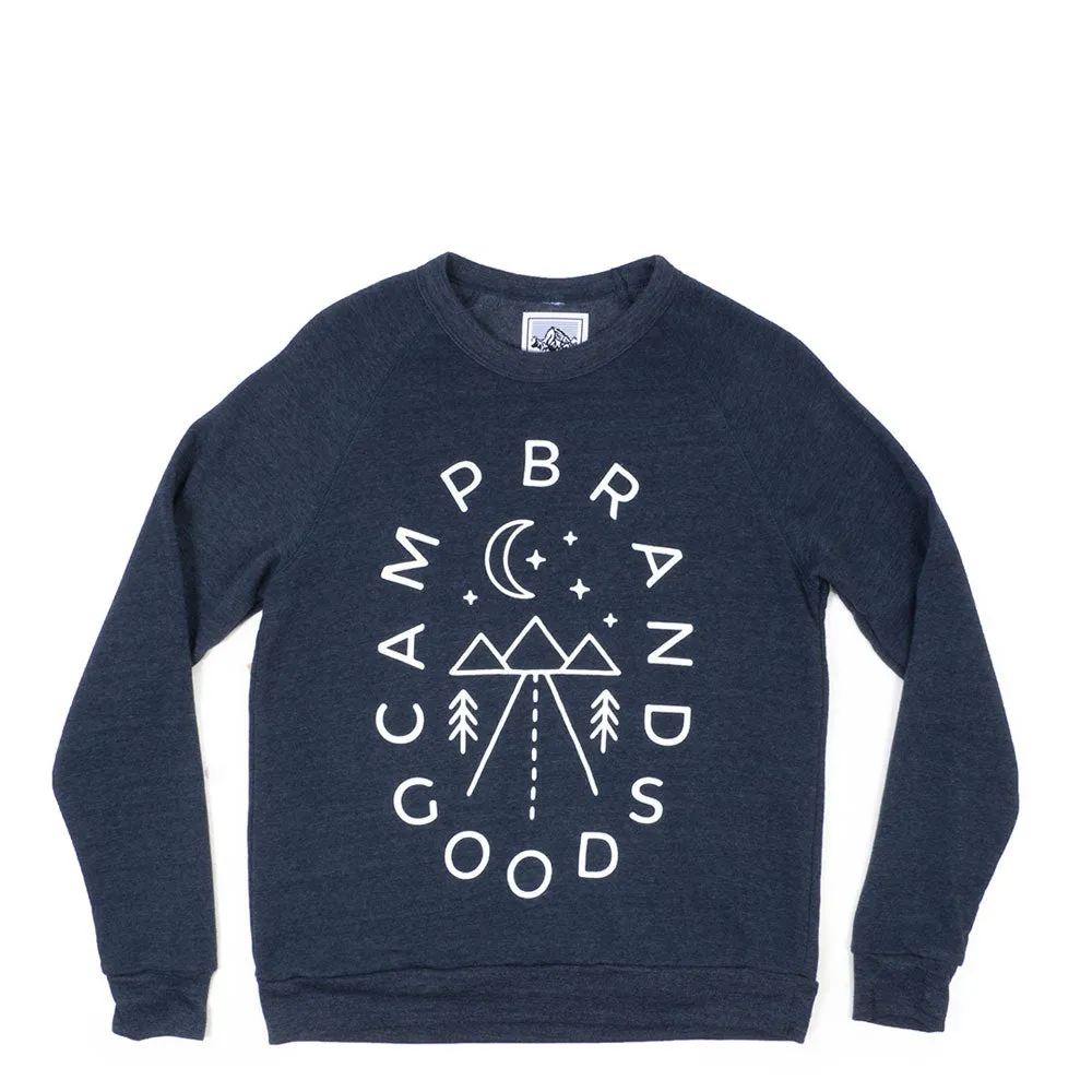 Camp Brand Night Sky Crewneck