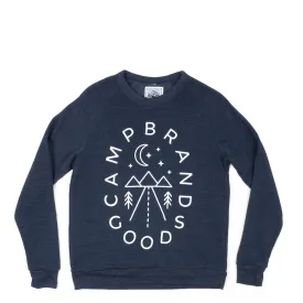 Camp Brand Night Sky Crewneck