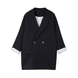 Casual Loose Women Blazer Jackets Evenin Jacket