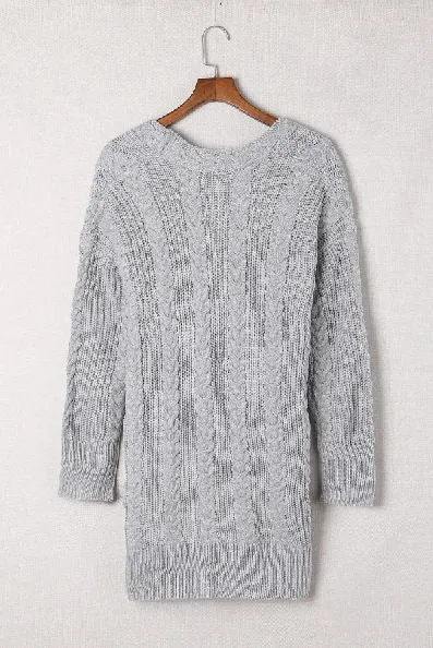 CHUNKY KNIT CARDIGAN