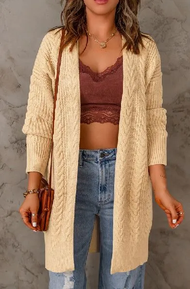 CHUNKY KNIT CARDIGAN