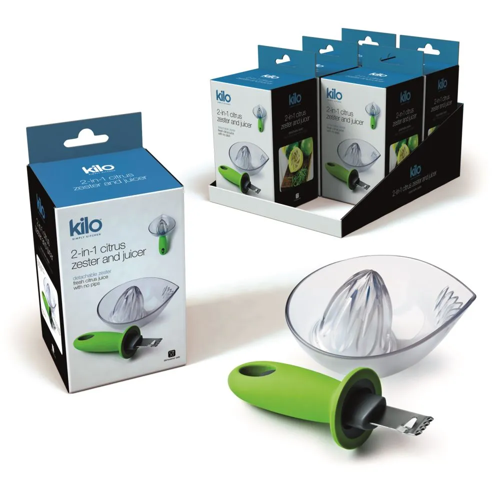 Citrus Reamer & Zester - Brand Kilo