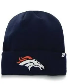 Denver Broncos Knitted Beanie - 47 Brand
