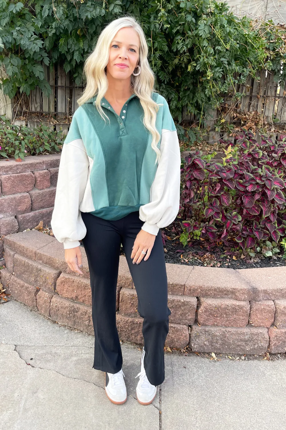 Emma Oversized Colorblock Pullovers