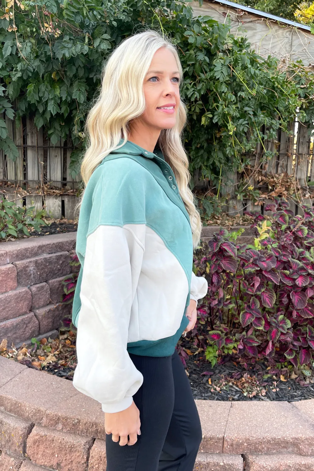Emma Oversized Colorblock Pullovers