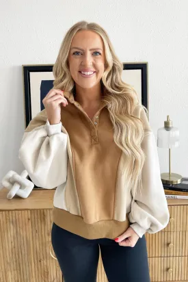 Emma Oversized Colorblock Pullovers