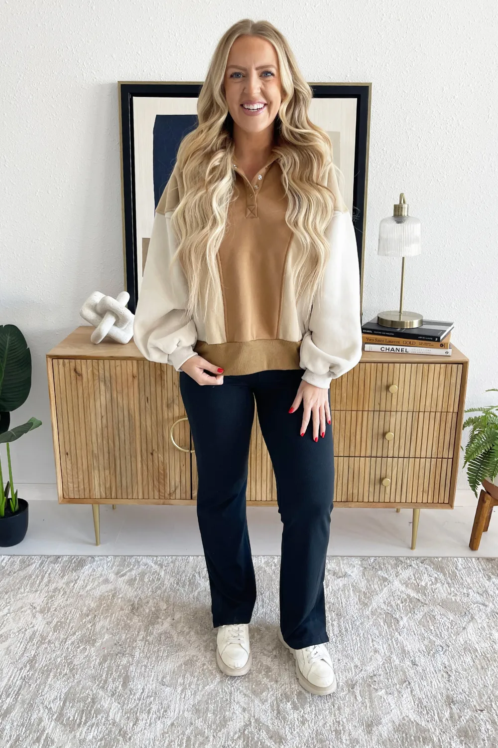 Emma Oversized Colorblock Pullovers