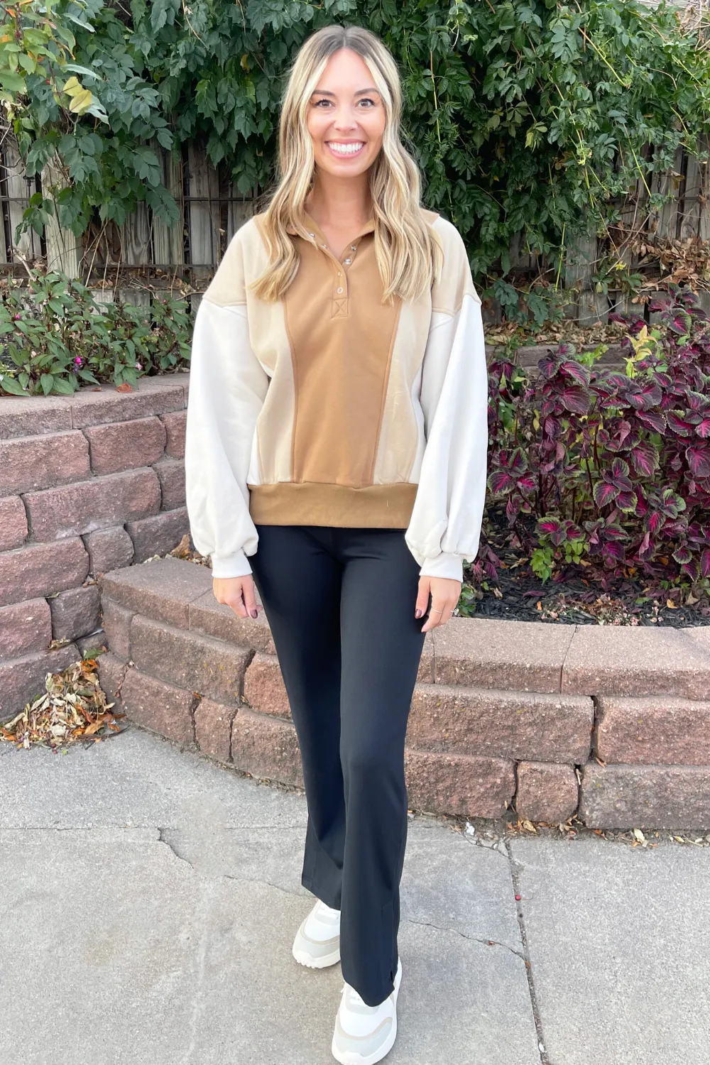 Emma Oversized Colorblock Pullovers