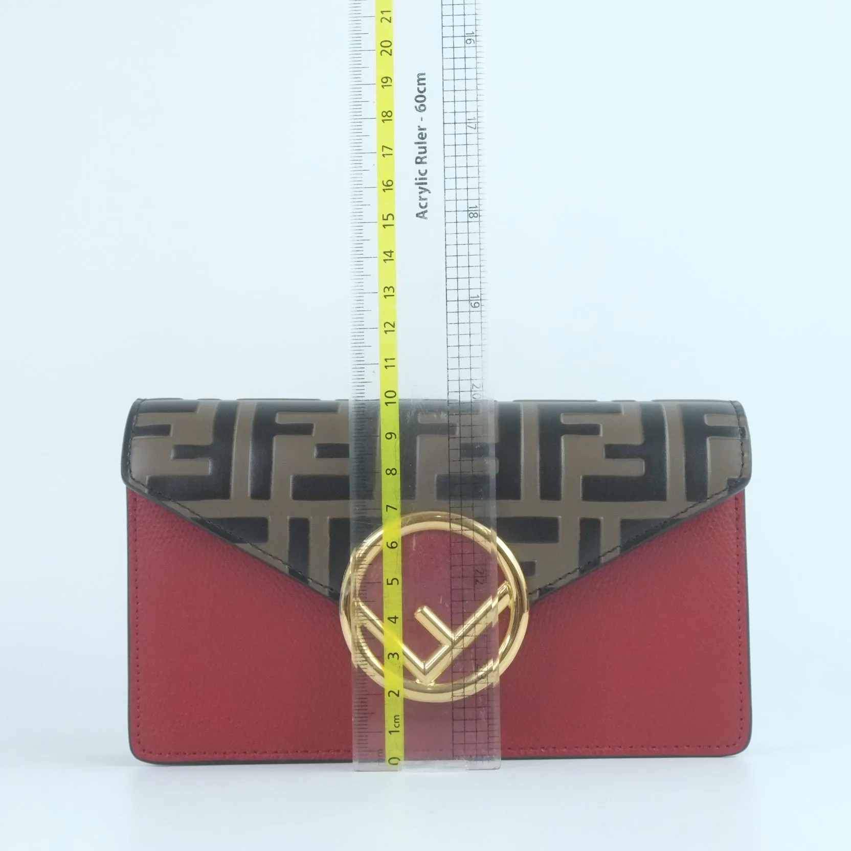 Fendi Belt Bag Pouch FF Red