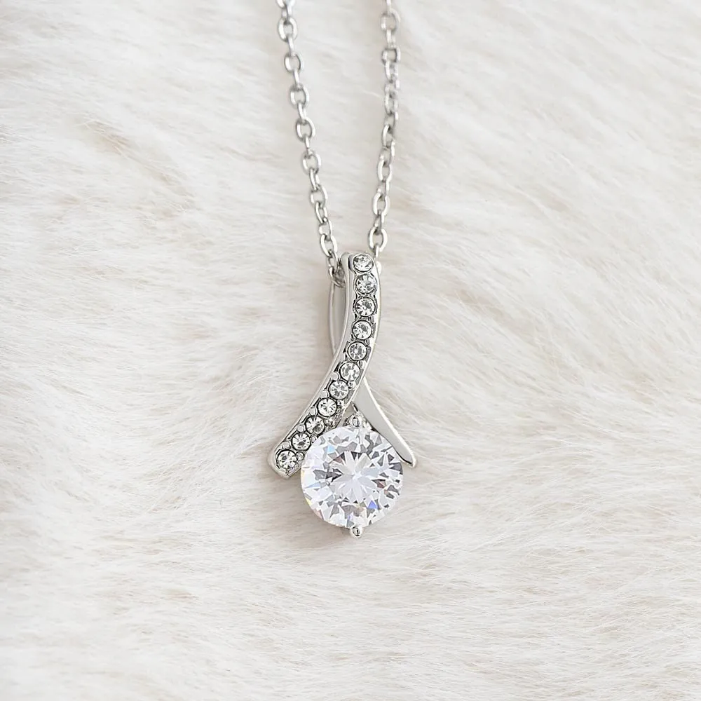 Gift for Bride, Wedding Gift for Bride from MOB, Bridal Necklace from Mom, Mom to Daughter Bridal Gift, To Bride from MOB, Mom to Bride