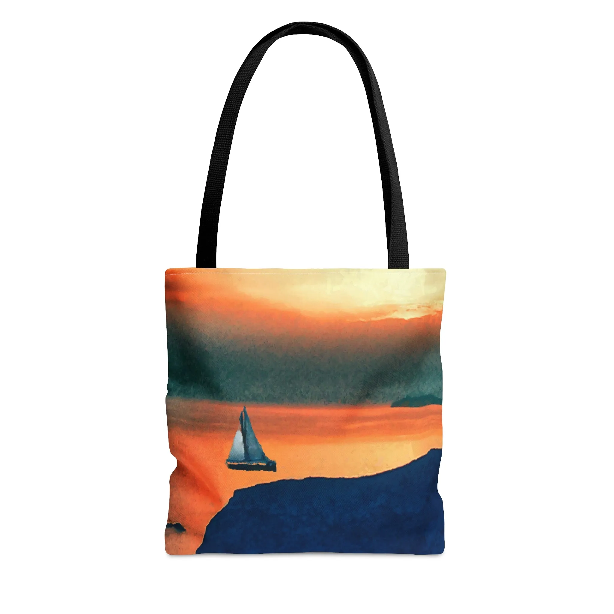 Kastro (Greece) Sunset -  Tote Bag
