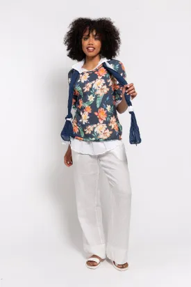 M Made in italy  Women's Knitted & Woven 3-Piece Set