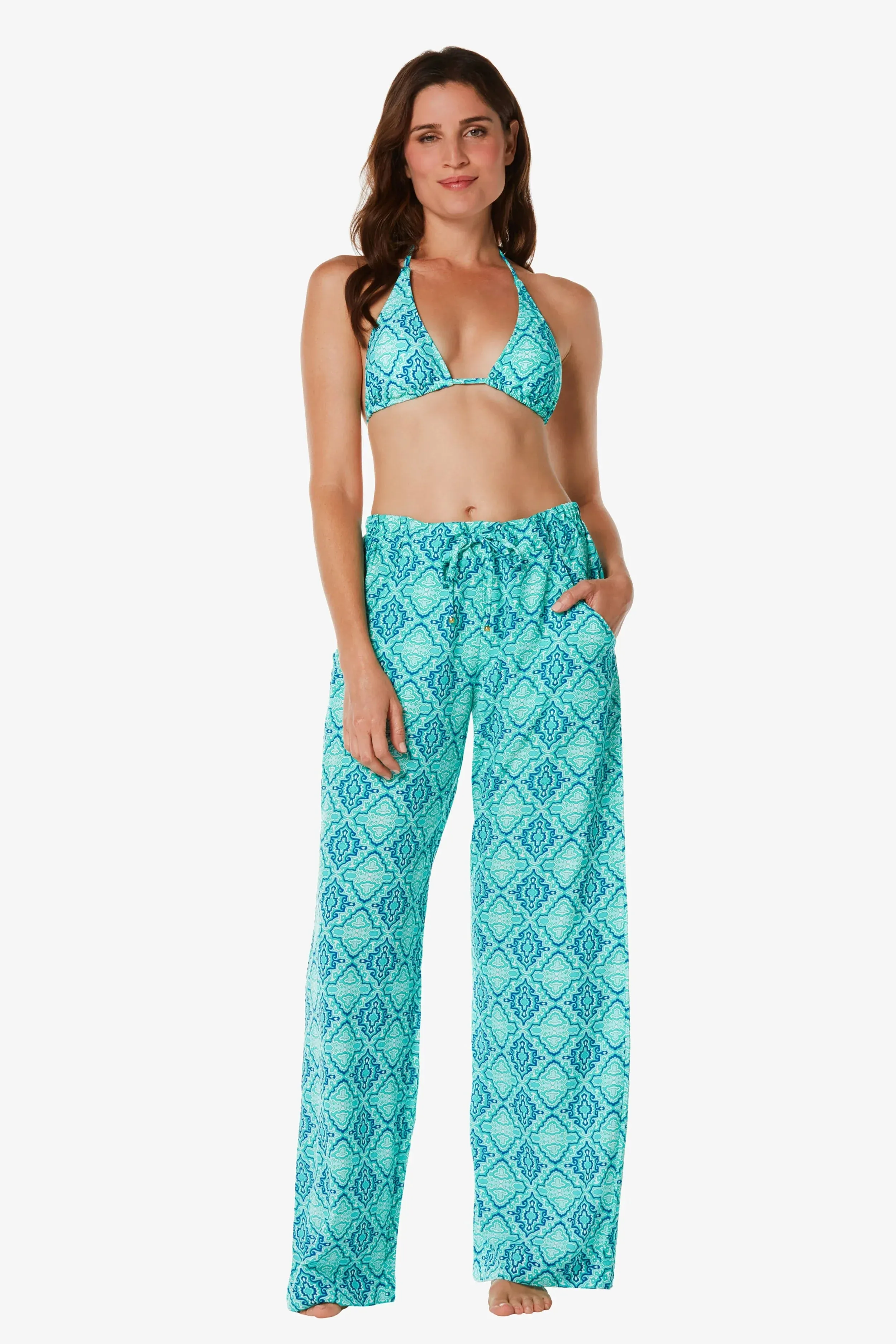 Marbella  Seaside Pant  - Marbella Tile