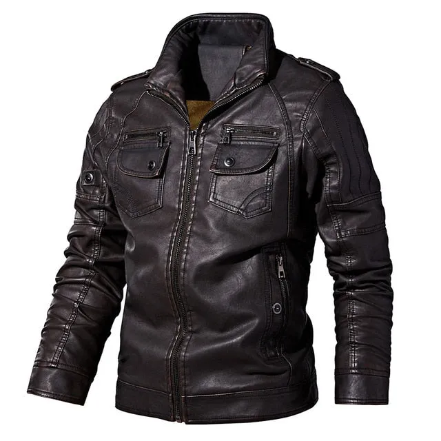 Men's leather jackets