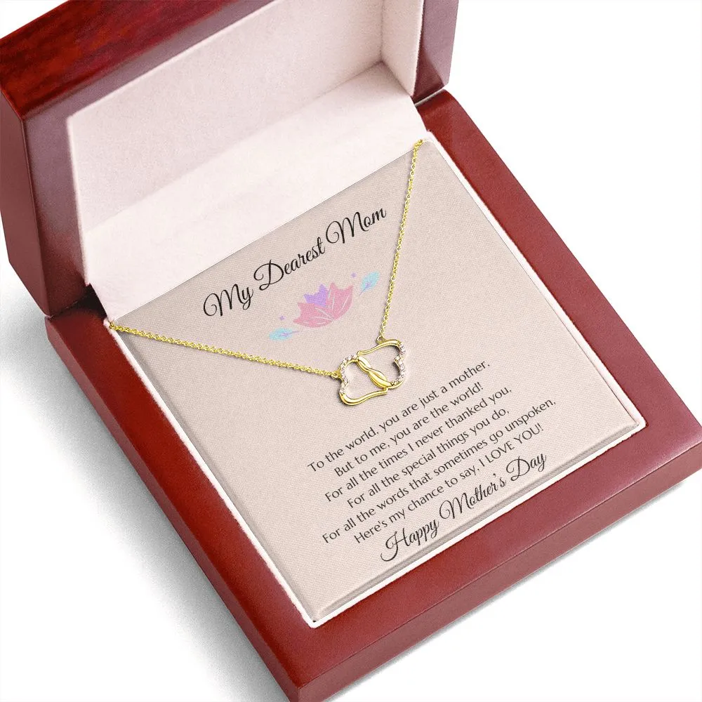 Mom Gift, Mothers Day Gift, Mothers Day Present, Mothers Day Diamond Necklace, Mom Gold Necklace, Mom Gift, Gift For Mom, Mom Gift