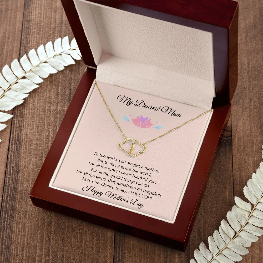 Mom Gift, Mothers Day Gift, Mothers Day Present, Mothers Day Diamond Necklace, Mom Gold Necklace, Mom Gift, Gift For Mom, Mom Gift