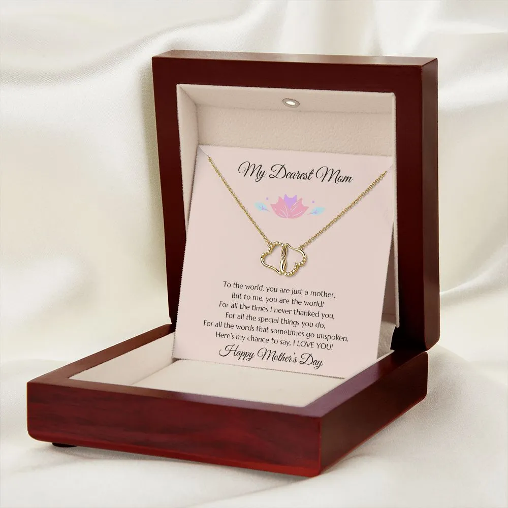 Mom Gift, Mothers Day Gift, Mothers Day Present, Mothers Day Diamond Necklace, Mom Gold Necklace, Mom Gift, Gift For Mom, Mom Gift