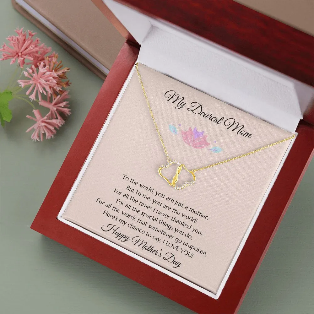 Mom Gift, Mothers Day Gift, Mothers Day Present, Mothers Day Diamond Necklace, Mom Gold Necklace, Mom Gift, Gift For Mom, Mom Gift