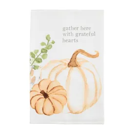 Mud Pie Hand Towel Gather Here