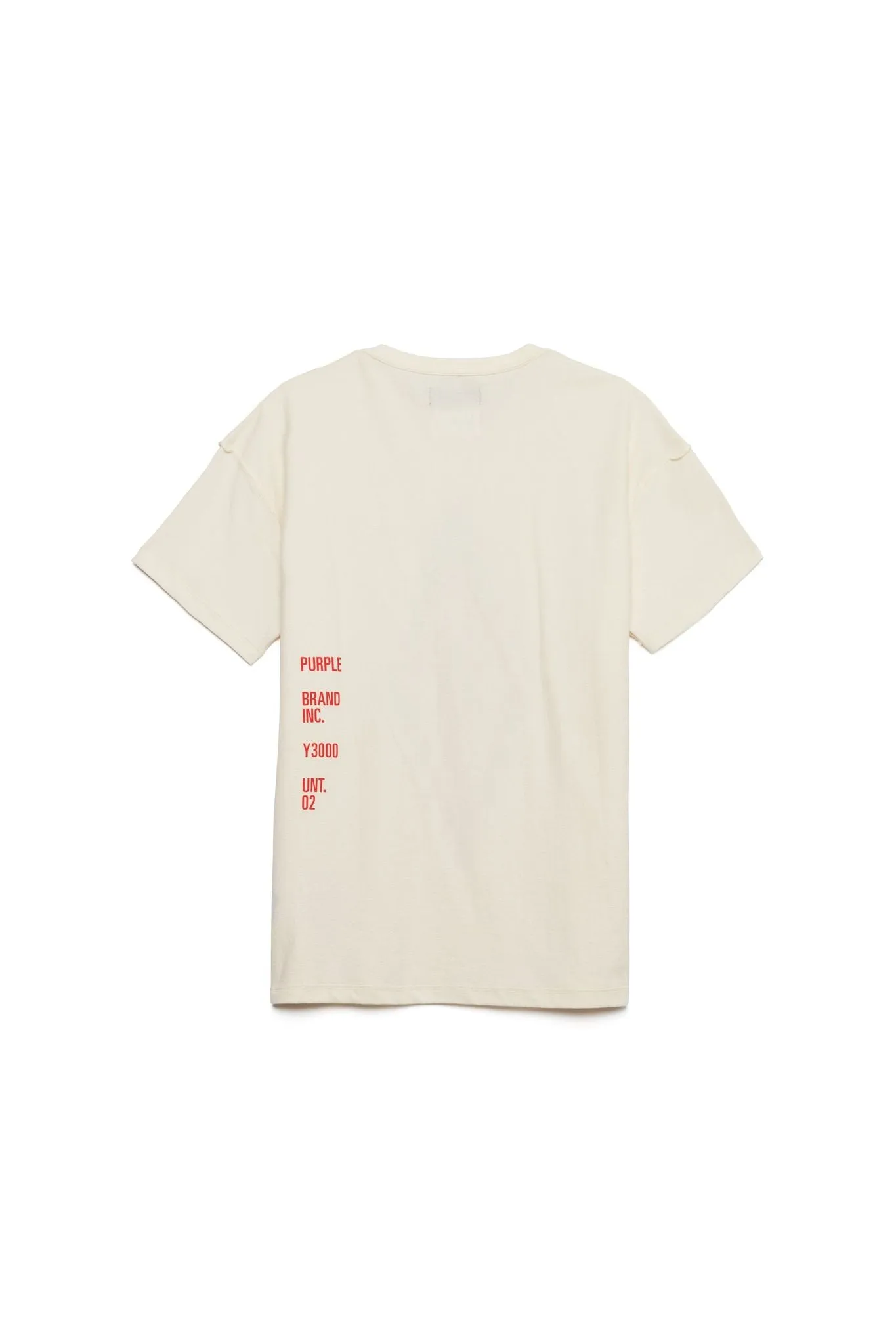 PURPLE BRAND ARTIFACT - ECRU Mens Apparel