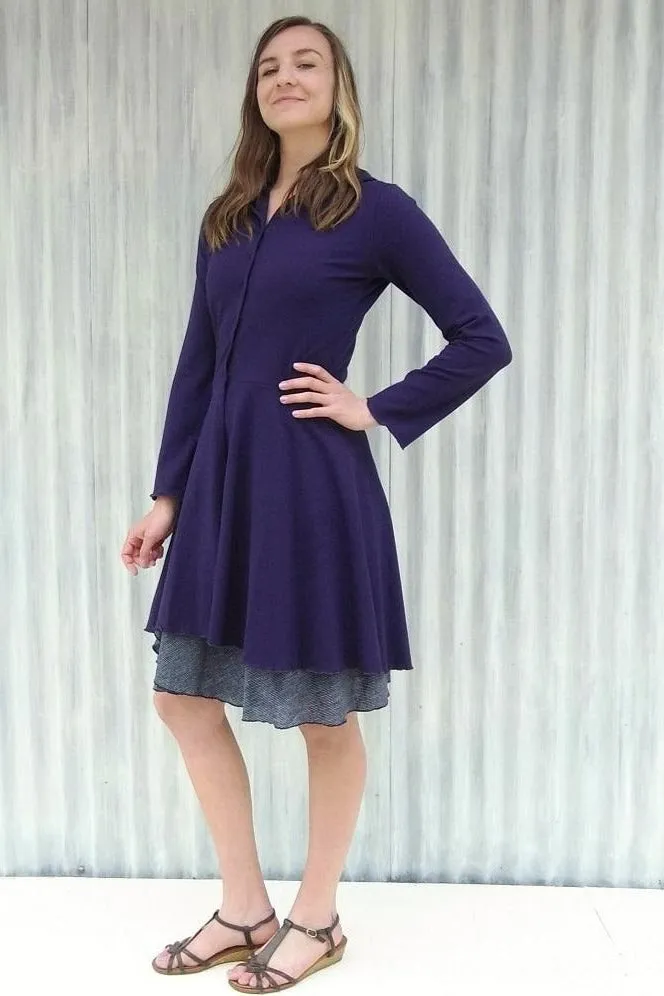 Purple Virginia Dress Coat