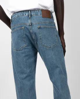 Regular Fit Jeans - Mid Blue Wash