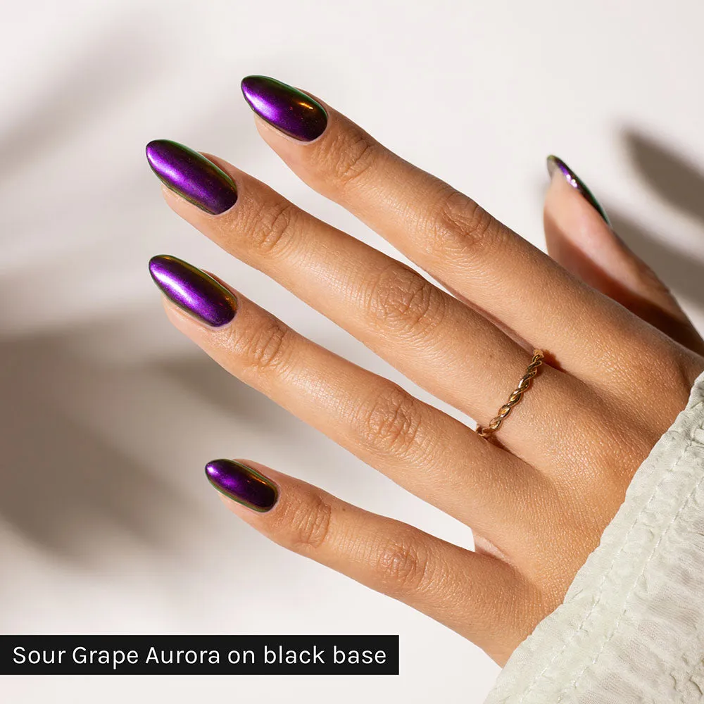 Sour Grape Aurora Chrome Powder