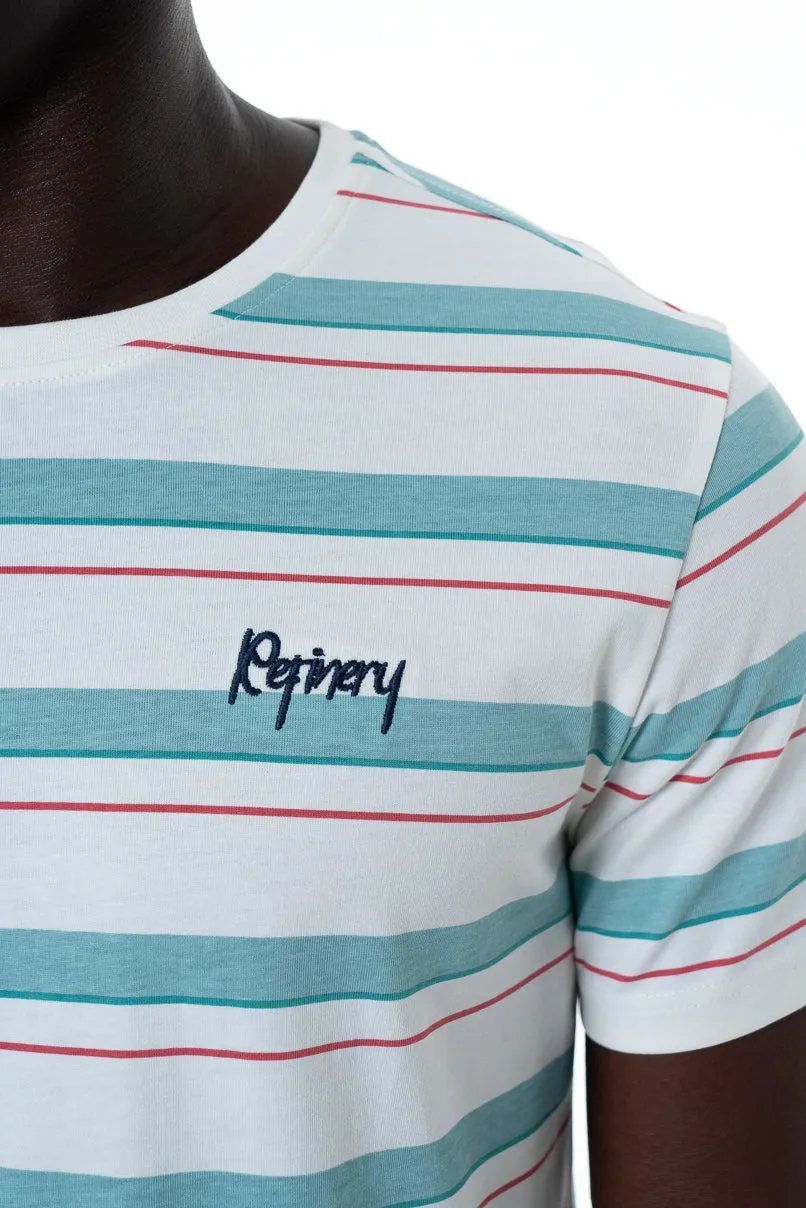 Stripe T-Shirt _ 151906 _ Off White
