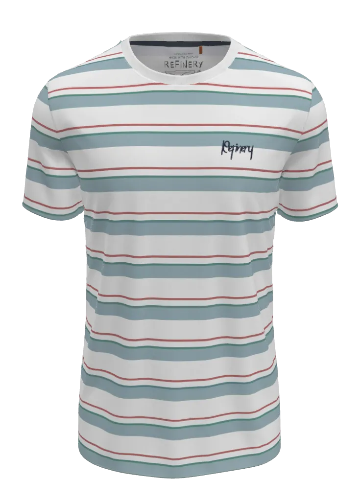 Stripe T-Shirt _ 151906 _ Off White