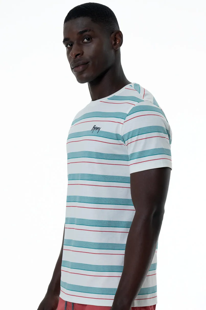 Stripe T-Shirt _ 151906 _ Off White