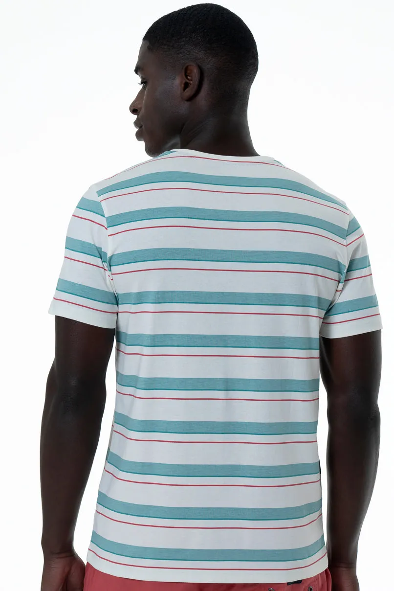 Stripe T-Shirt _ 151906 _ Off White