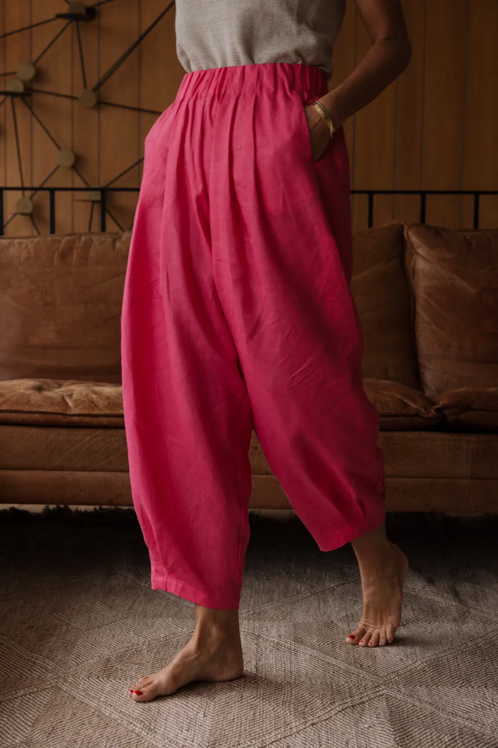 The Afternoon Pant - Guava