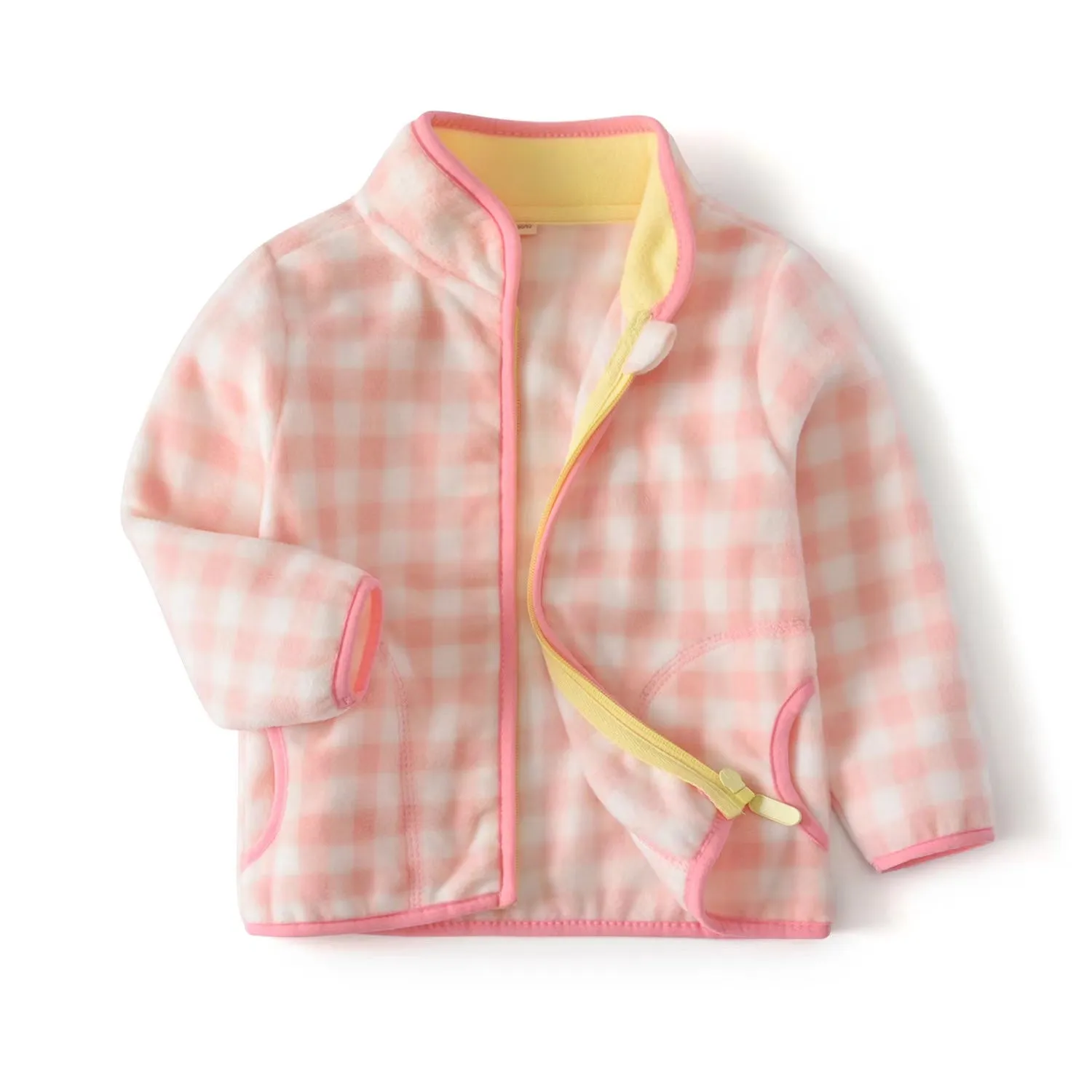 Tina Pastel Fleece Zipper Jacket
