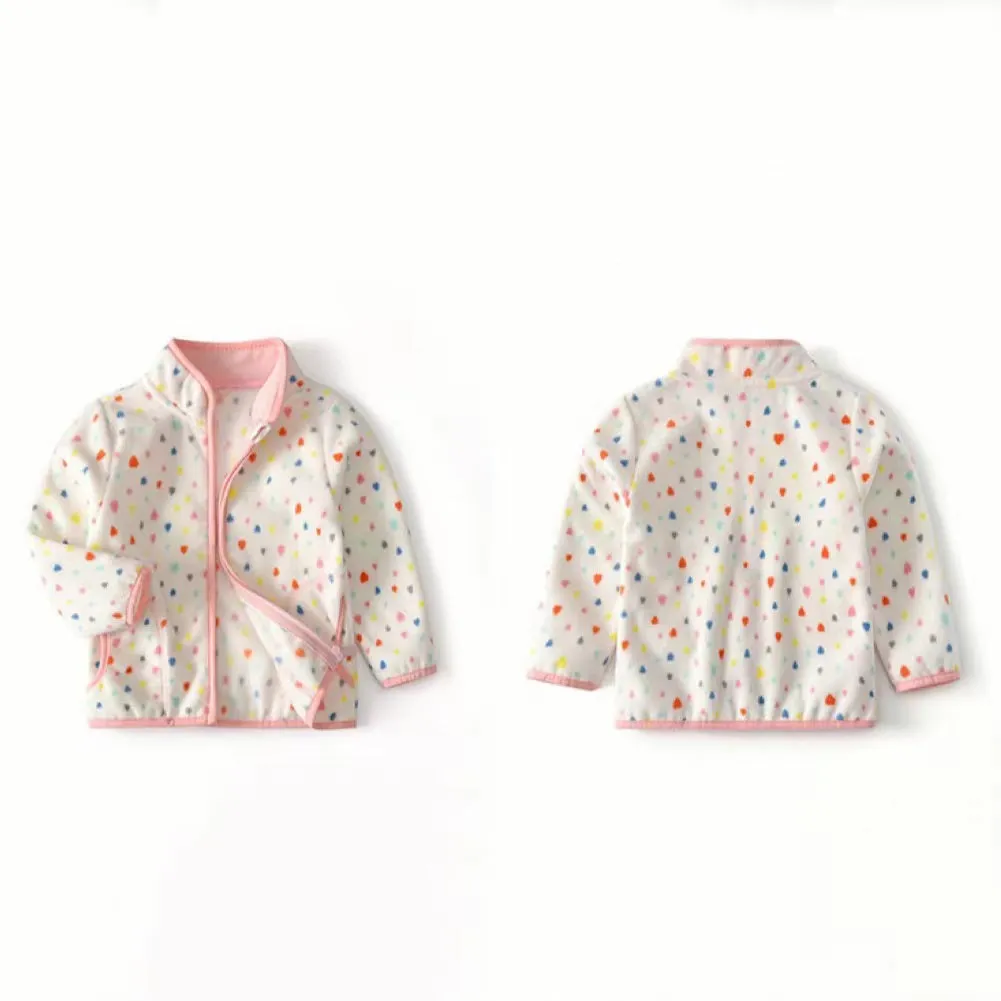 Tina Pastel Fleece Zipper Jacket