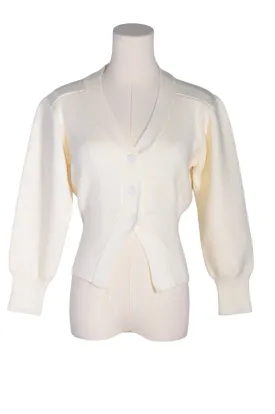 UNBRANDED Women Cardigans Regular fit in White - S