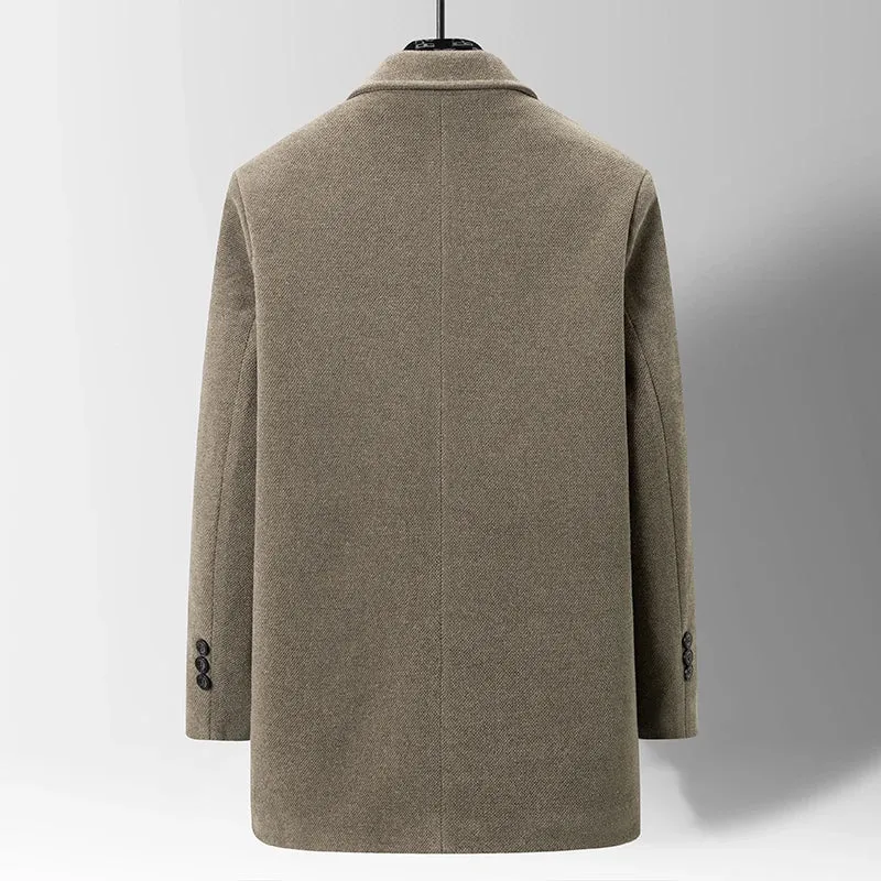 Veldon Checkweave Trench Coat