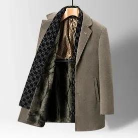Veldon Checkweave Trench Coat